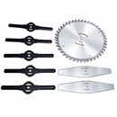 Grass Trimmer Replacement Blade Kit – Circular Saw, Metal & Nylon Blades for Cordless Trimmers | NZ Stock | Overnight Delivery | Afterpay & Zip Pay - JustRight deals New Zealand 