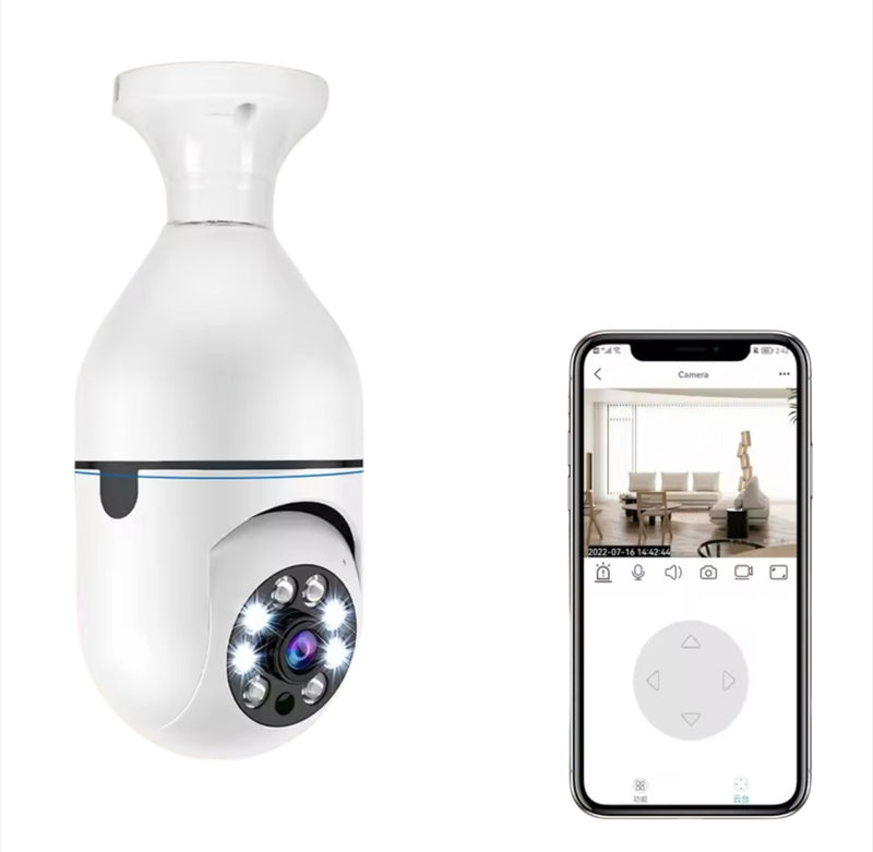 360° Panoramic Wi‑Fi Security Camera – Wireless IP, Night Vision, Motion Tracking, Two‑Way Audio – NZ Stock - JustRight deals New Zealand 