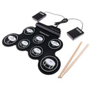 Portable Roll Up Electronic Drum Kit – USB, Pedals, Drumsticks, Built-in Speaker | NZ Stock | Overnight Delivery | Afterpay & Zip Pay - JustRight deals New Zealand 