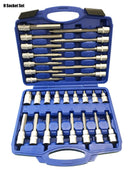 30PCS Torx Bit Socket Set – Chrome Vanadium Steel, H5–H19, Long & Medium Sizes | NZ Stock | Overnight Delivery | Afterpay & Zip Pay