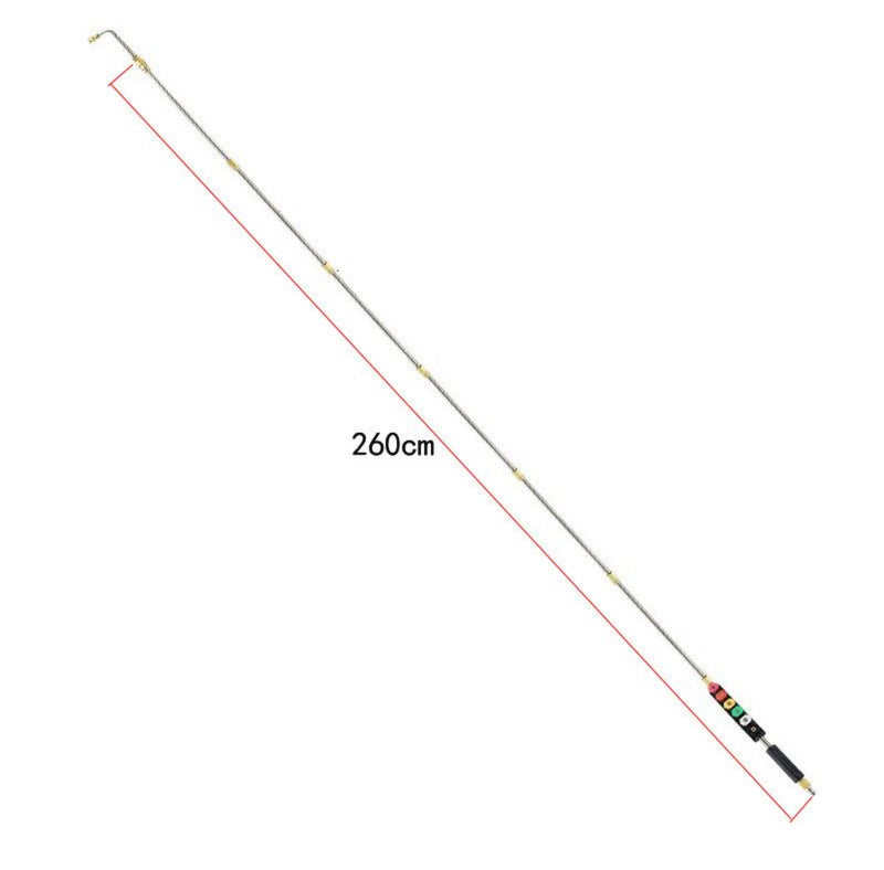 High Quality Pressure Washer Extension Wand – 9PCs extension with 5 Nozzle Tips