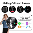 Bluetooth Smart Watch with Call |Full Touch, Heart Rate, Fitness Tracker for Android & iOS | NZ Stock | Overnight Delivery