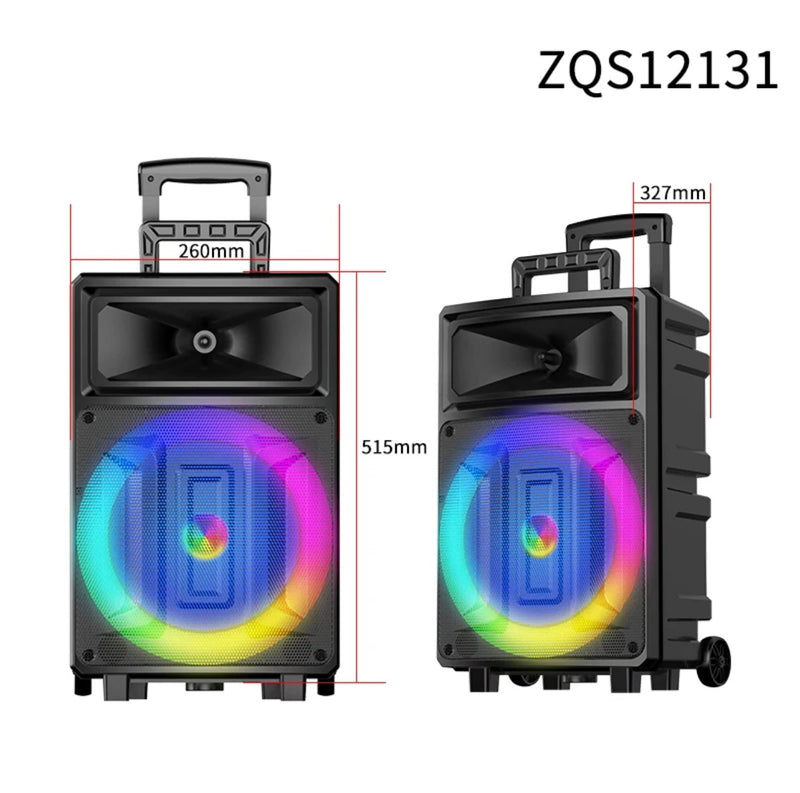 Bluetooth tripod party speaker with rgb | wireless party speaker