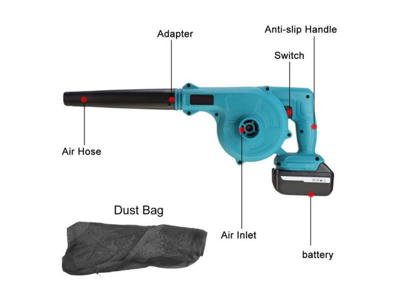 Cordless Leaf Blower - JustRight deals New Zealand 