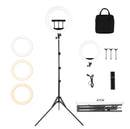18-Inch LED Ring Light with 1.9M Tripod & Remote – Professional Dimmable Lighting | NZ Stock | Overnight Delivery