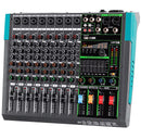 8 Channel Professional Audio Mixer – Bluetooth, 256 DSP Effects, 48V Phantom Power, USB & 7-Band EQ | NZ Stock | Overnight Delivery | Afterpay