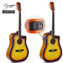 Premium 41” electric acoustic Guitar with case, extra strings & picks | Overnight NZ delivery- Justrightdeals - JustRight deals New Zealand 