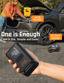 1500A Car Jump Starter with 150PSI Air Compressor – 10,000mAh 6-in-1 Emergency Power Bank | NZ Stock | Overnight Delivery | Afterpay