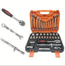 37pc 1/2” Drive Socket & Spanner Set – 8–32mm Chrome Vanadium + Case | NZ Stock – JustRightDeals - JustRight deals New Zealand 