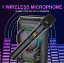 Dual 8” Portable Bluetooth Speaker – Wireless Mic, FM, USB/TF, AUX | NZ Stock | Overnight Delivery | Afterpay Zip