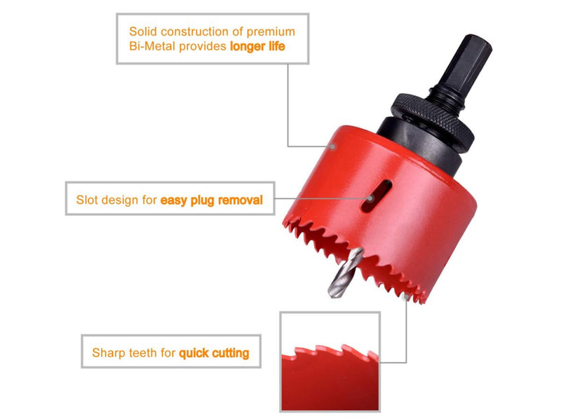 Hole Saw Set | Drill Bit Cutting Cutter nz-Justrightdeals - JustRight deals New Zealand 