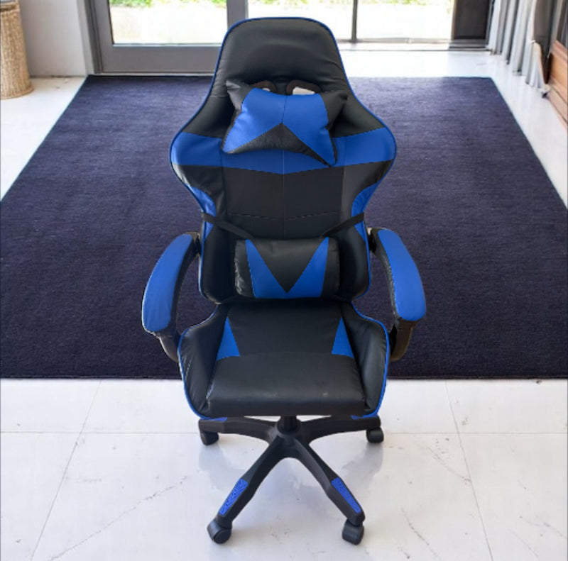Gaming Chair with Headrest & Lumbar Support – Ergonomic Office & NZ Stock | JustRightDeals - JustRight deals New Zealand 