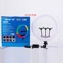 18” RGB Ring Light with Tripod – 36W Dimmable LED, 23 Color Modes | NZ Stock | Overnight Delivery | Afterpay & Zip Pay - JustRight deals New Zealand 