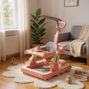 2‑in‑1 Adjustable Height Baby Walker – Music Tray, Foldable, NZ Stock | Overnight Delivery | JustRightDeals