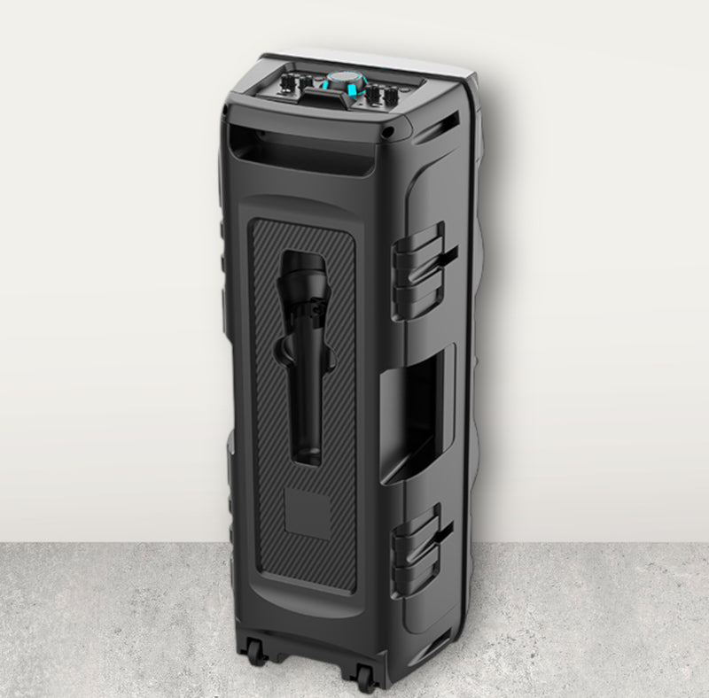 Party Speaker with microphone