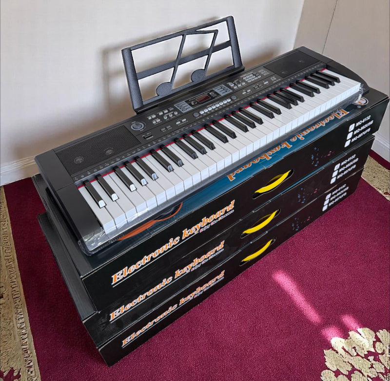 61-Key Digital Keyboard – 200 Rhythms, LCD Screen, Mic Input | NZ Warehouse - JustRight deals New Zealand 