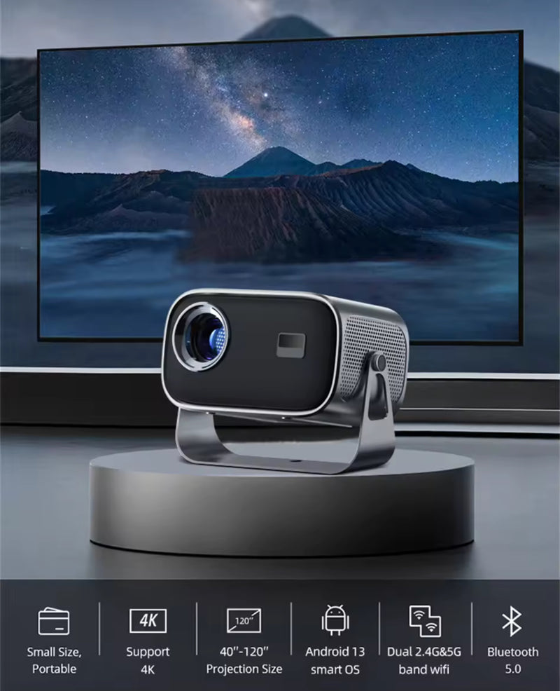 1080P Smart Projector NZ – Android 13, 150” Display, Afterpay & Fast Shipping