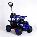 Red 3-in-1 Ride-On & Push Car – Music, Lights, Guardrail | NZ Stock, Overnight Delivery | Justrightdeals - JustRight deals New Zealand 