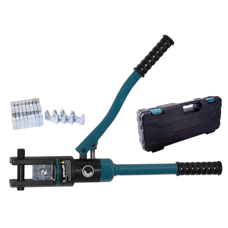 16-Ton Hydraulic Crimper with Dies Set | Heavy-Duty Cable Lug Tool | NZ Stock | Overnight Delivery | Afterpay & Zip Pay