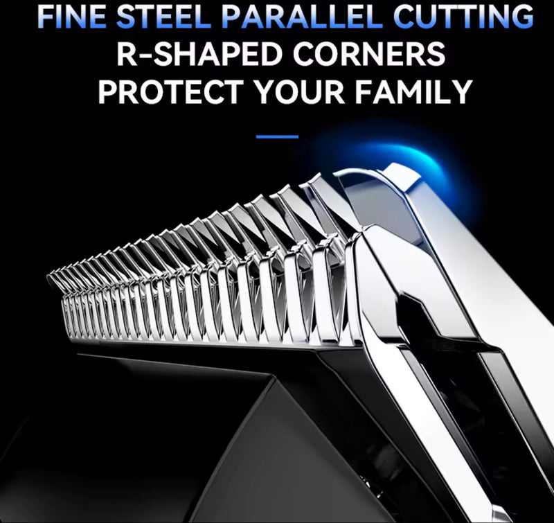 Professional Hair Clipper with LCD Display – Adjustable Blades,3Hrs Use time, USB Charging, 4 Guide Combs | NZ Stock | Overnight Delivery