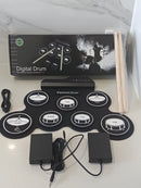 Portable Roll Up Electronic Drum Kit – USB, Pedals, Drumsticks, Built-in Speaker | NZ Stock | Overnight Delivery | Afterpay & Zip Pay - JustRight deals New Zealand 