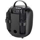 Portable Bluetooth Speaker-2 wireless mic– BT/USB/TF/AUX/FM, 4” Driver, 1200mAh Battery | NZ Stock | Overnight Delivery | Afterpay Zip Pay