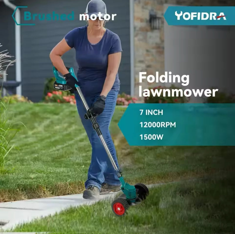 Cordless Grass Trimmer | Electric String Trimmer nz-Justrightdeals