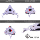 Adjustable 3-Jaw Oil Filter Wrench 53–108mm – 1/2” & 3/8” Drive | NZ Stock & Overnight Delivery