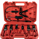 9-Piece Hose Clamp Pliers Set – Flexible Reach, Locking Design | NZ Stock | Overnight Delivery | Afterpay & Zip Pay