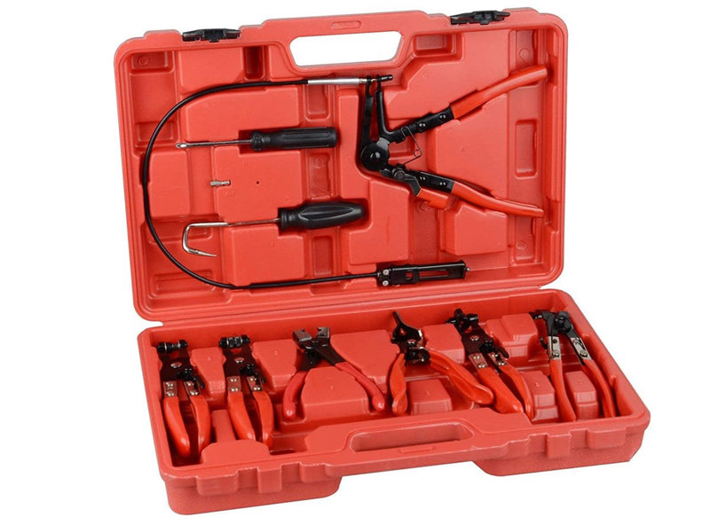 Flexible Hose Clamp Pliers 9PCS Set – Automotive Tool Kit | NZ Stock & Overnight Delivery