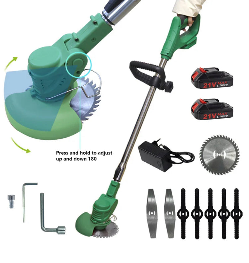 Cordless Grass Trimmer | Electric String Trimmer nz-Justrightdeals - JustRight deals New Zealand 