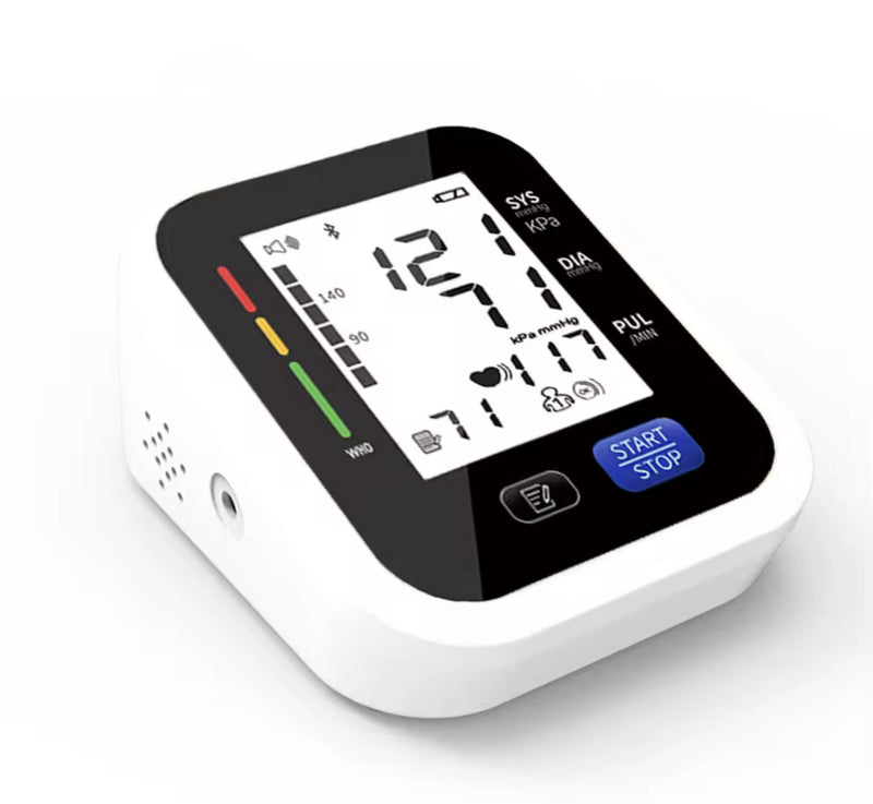Digital LCD Blood Pressure Monitor – Upper Arm Automatic with WHO Indicator | NZ Stock & Overnight Delivery