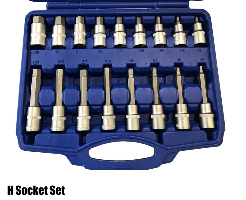 30PCS Torx Bit Socket Set – Chrome Vanadium Steel, H5–H19, Long & Medium Sizes | NZ Stock | Overnight Delivery | Afterpay & Zip Pay