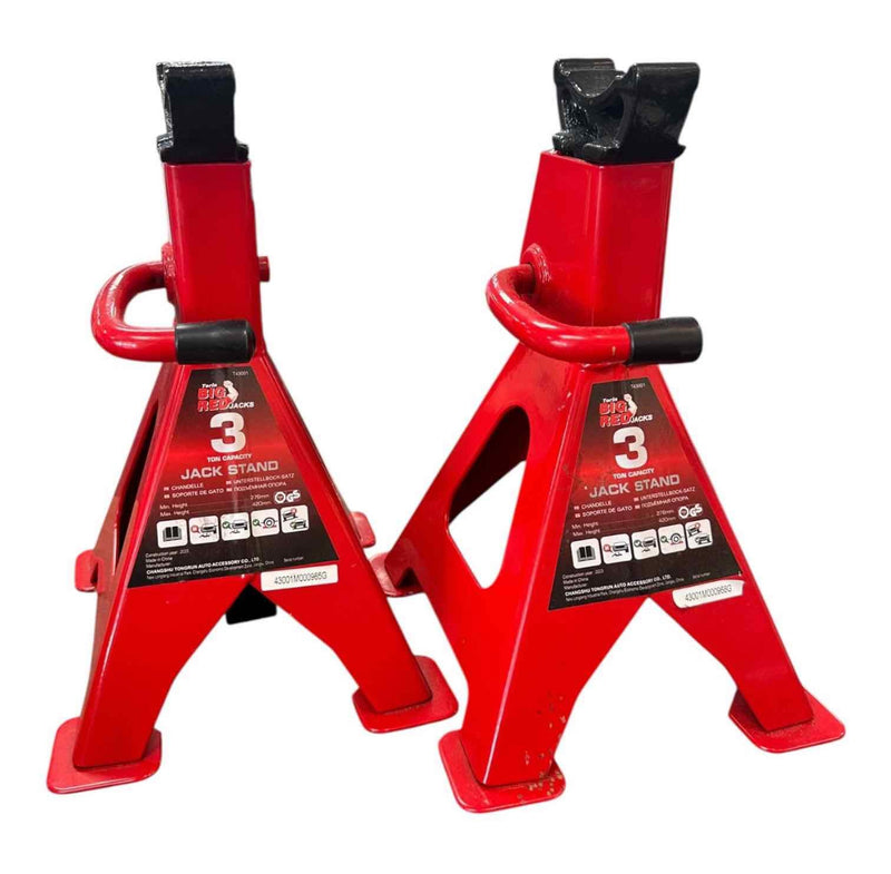 3 Ton Jack Stands Pair – Heavy-Duty Axle Locking Car Support | NZ Stock & Overnight Delivery