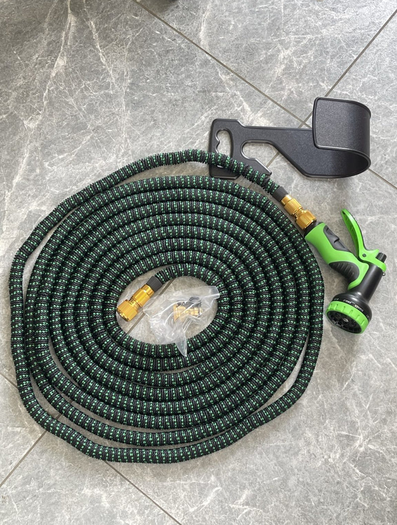 75ft Expandable Garden Hose with 10-Function Spray Gun & NZ Tap Fittings – Lightweight, Leak-Proof & Kink-Free Water Hose