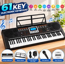 61-Key Touch Sensitive Electronic Keyboard Piano – 500 Tones, 500 Rhythms, LCD, MIDI & 80 Demo Songs | NZ Stock | Overnight Delivery | Afterpay