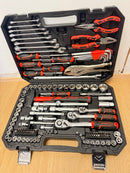 137pc Socket Set 1/4″, 3/8″, 1/2″ – Professional Tool Kit, NZ Stock, Overnight Delivery