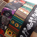 Adjustable Guitar Strap 33–55” Nylon Embroidered – Acoustic, Electric, Bass & Ukulele | NZ Stock | Overnight Delivery | Afterpay & Zip - JustRight deals New Zealand 