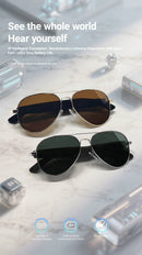 Bluetooth Smart Glasses AI Translation Sunglasses 100+ Languages Open Ear Headphones UV400 NZ Stock Overnight Delivery Afterpay - JustRight deals New Zealand 