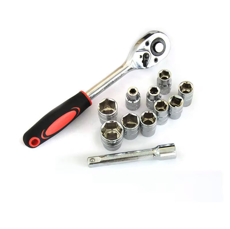 1/2” Ratchet Wrench Socket Set – 12-Piece | Chrome Vanadium Steel | NZ Stock | Overnight Delivery | Afterpay & Zip Pay