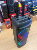 Bluetooth Party Speaker with 2 microphones - JustRight deals New Zealand 