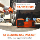 5-Ton Electric Hydraulic Car Jack Kit with Impact Wrench & Air Compressor | 12V DC | Emergency Roadside Tyre Change Set | NZ Stock | Overnight Delivery | Afterpay