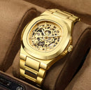 KiwiPro Automatic Mechanical Men’s Watch – Stainless Steel Skeleton Dress Watch, 3ATM Waterproof | NZ Stock | Overnight Delivery | Afterpay & Zip Pay