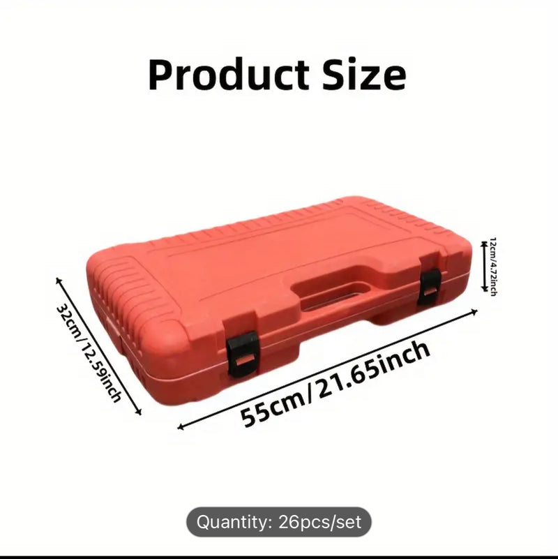3 4 socket set -26pcs
