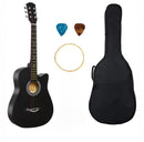 Premium Acoustic Guitar set- includes bag,extra strings & picks | overnight NZ Delivery - justrightdeals - JustRight deals New Zealand 