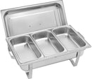 11L Heavy Duty Chafing Dish – Stainless Steel Buffet Food Warmer | JustRightDeals NZ - JustRight deals New Zealand 