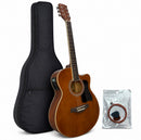 Premium 41” electric acoustic Guitar with case, extra strings & picks | Overnight NZ delivery- Justrightdeals - JustRight deals New Zealand 