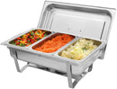 11L Heavy Duty Chafing Dish – Stainless Steel Buffet Food Warmer | JustRightDeals NZ - JustRight deals New Zealand 