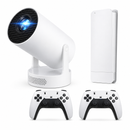 Smart Android 11 Projector + 20,000+ Games Retro Console Bundle | Native 1080P, 4K Support, Dual Wireless Controllers | NZ Stock | Overnight Delivery | Afterpay & Zip Pay