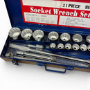 3/4in Socket Set Heavy duty - JustRight deals New Zealand 